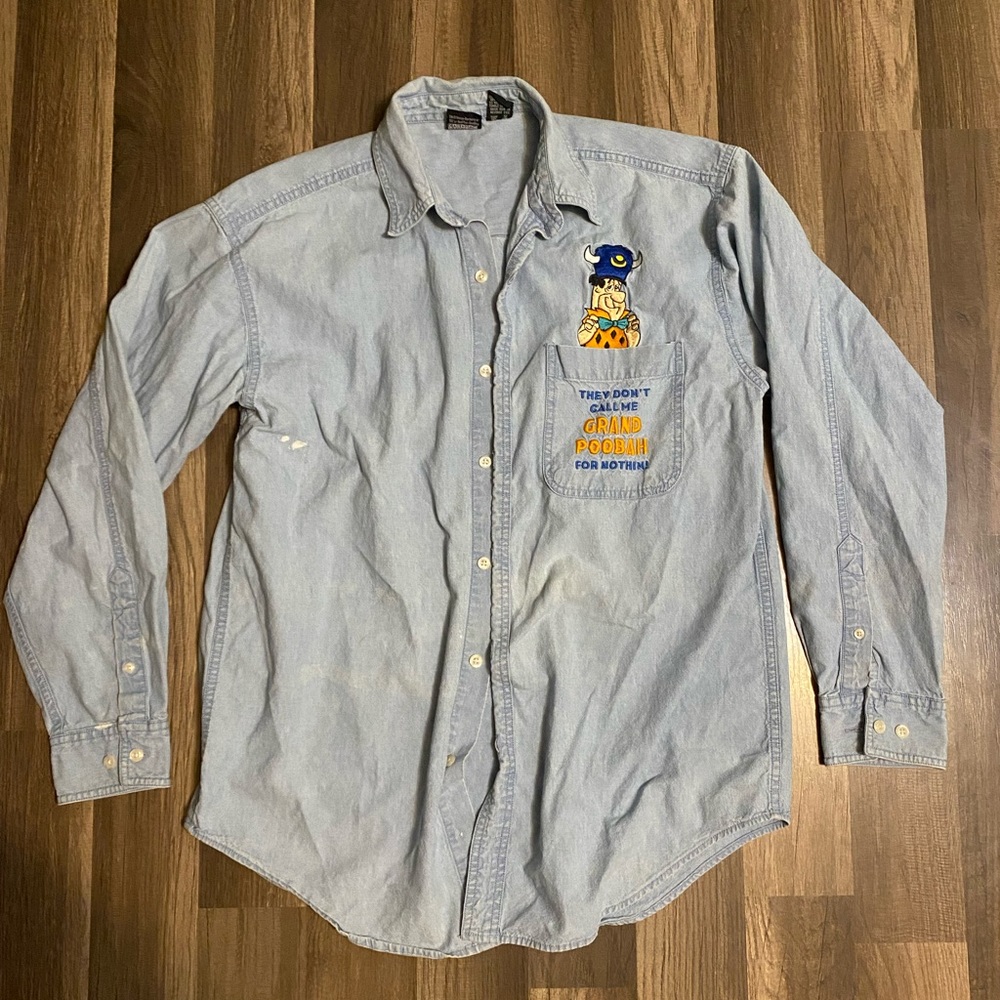 Vintage flintstone shirt